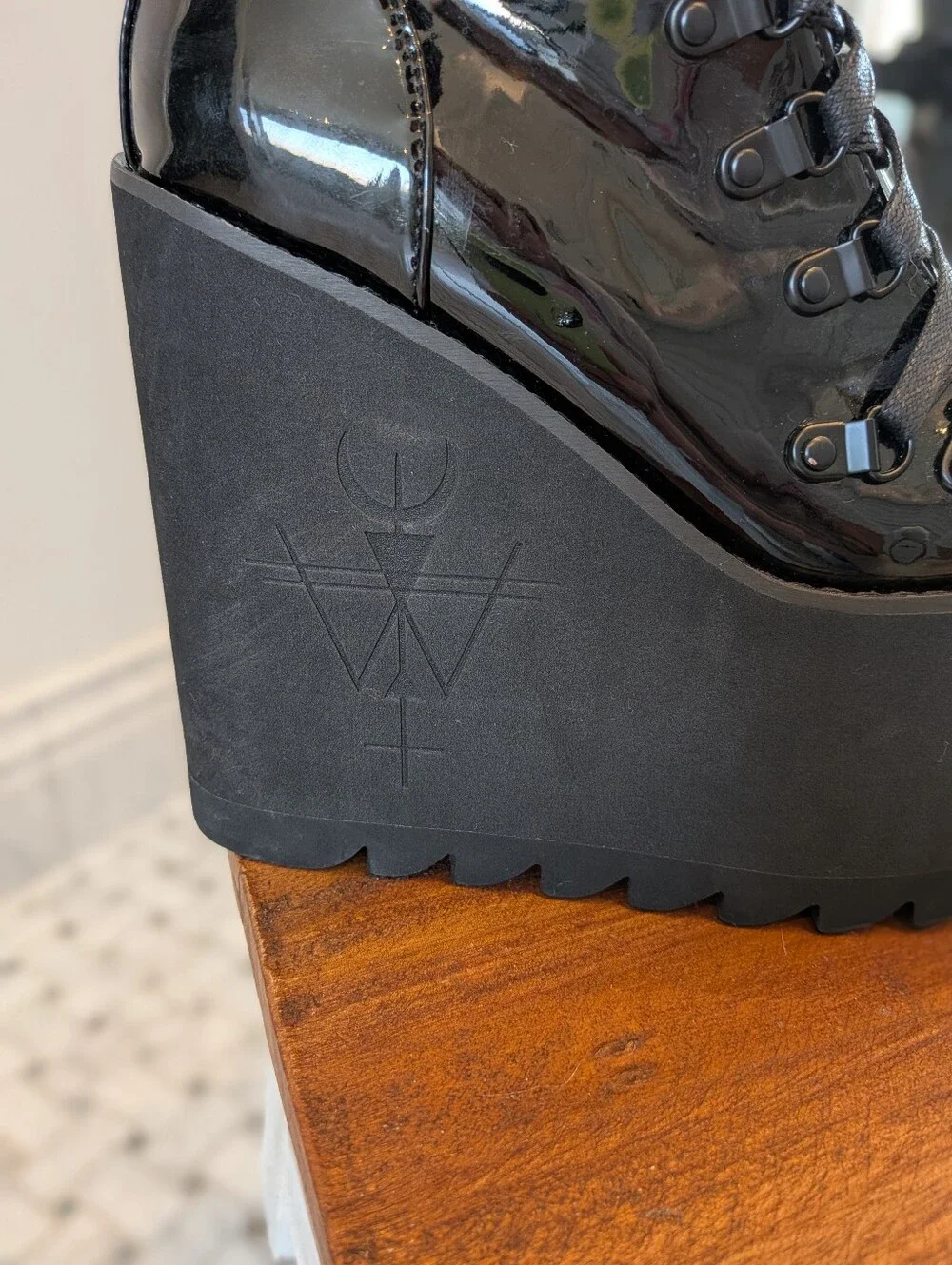 Widow By Dollskill Women's 7 Sacred Traitor Platform Boots